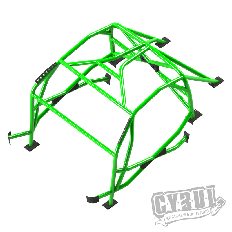 Carica immagine in Galleria Viewer, Roll Bar Multipunto da Saldare Cybul V5 per Mazda MX-5 NB