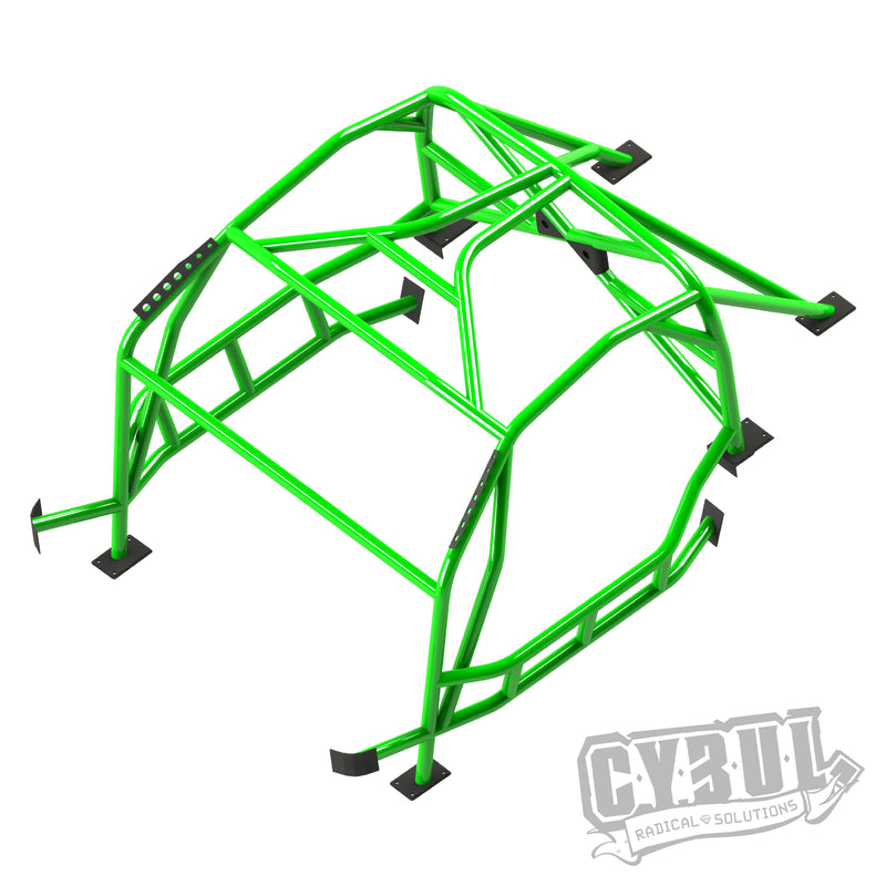 Carica immagine in Galleria Viewer, Roll Bar Multipunto da Saldare Cybul V5 Nascar per Mazda MX-5 NA