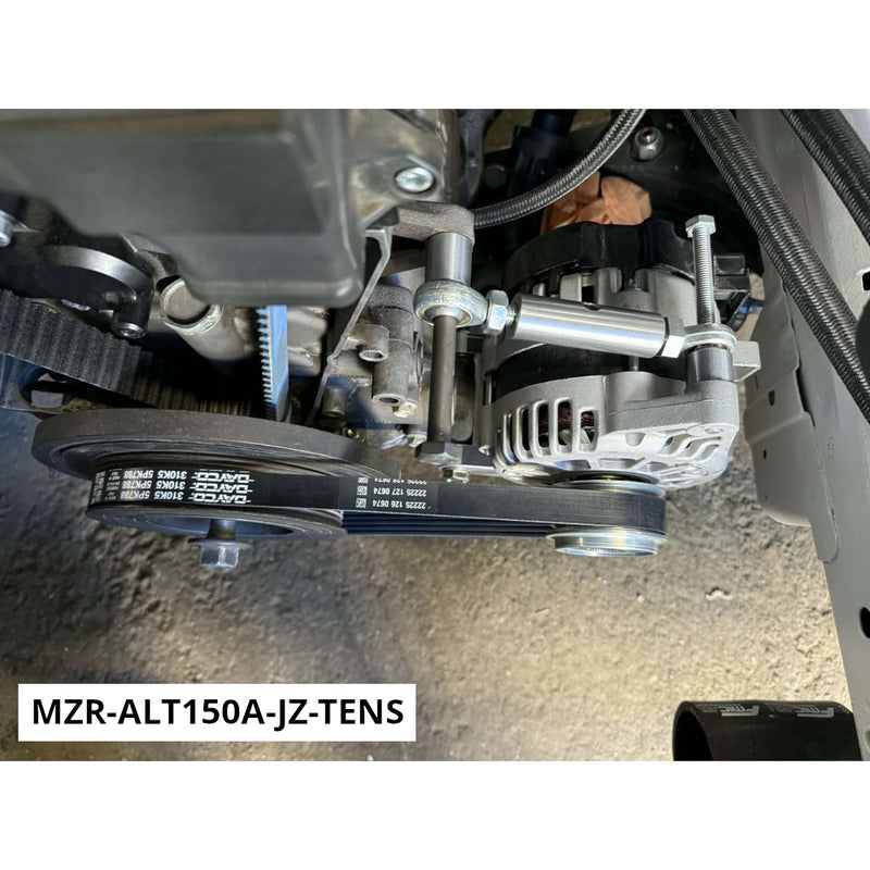 Carica immagine in Galleria Viewer, Kit Eliminazione Aria Condizionata e Servosterzo + Alternatore Borgwarner per 1JZ & 2JZ