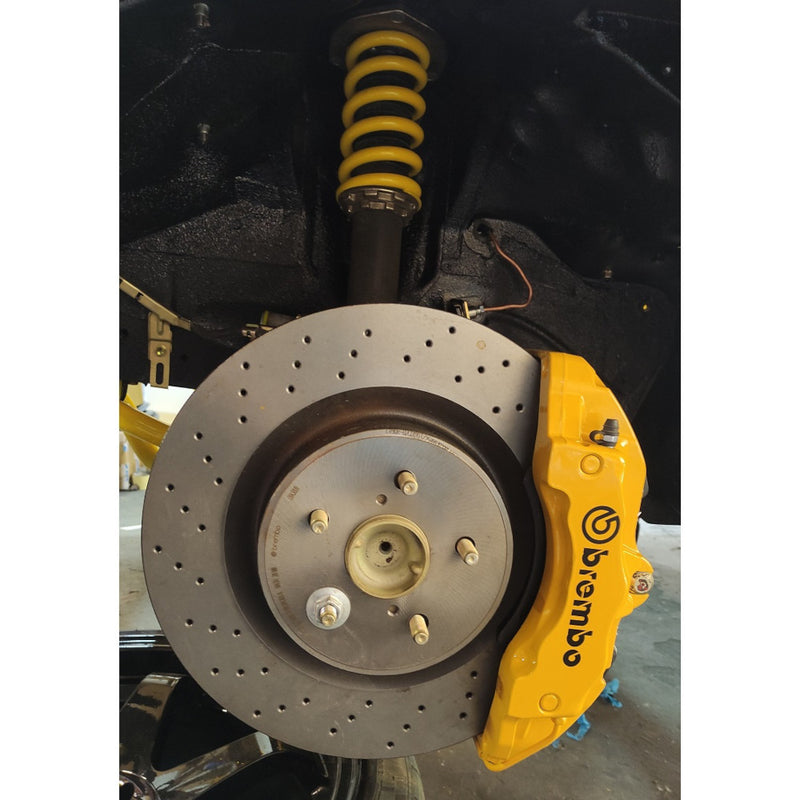 Carica immagine in Galleria Viewer, Kit Adattamento Freni Anteriori Brembo ZR/ZL18 per Toyota Supra & Lexus SC300