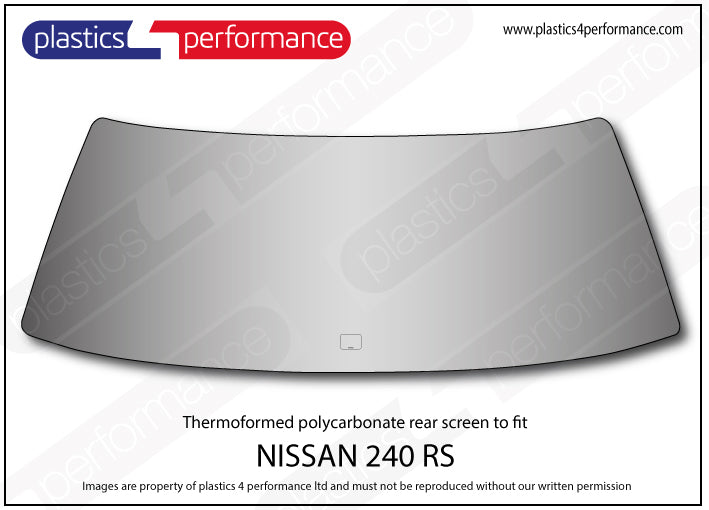 Carica immagine in Galleria Viewer, Vetri in Policarbonato per Nissan 240 RS