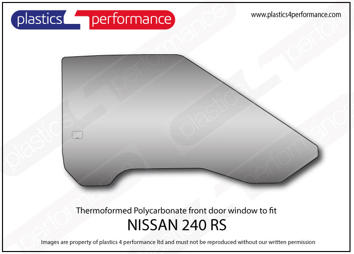 Carica immagine in Galleria Viewer, Vetri in Policarbonato per Nissan 240 RS
