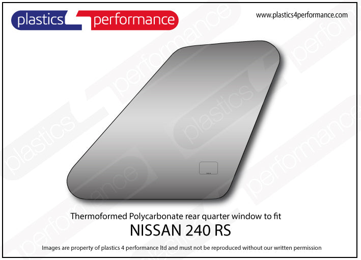 Carica immagine in Galleria Viewer, Vetri in Policarbonato per Nissan 240 RS