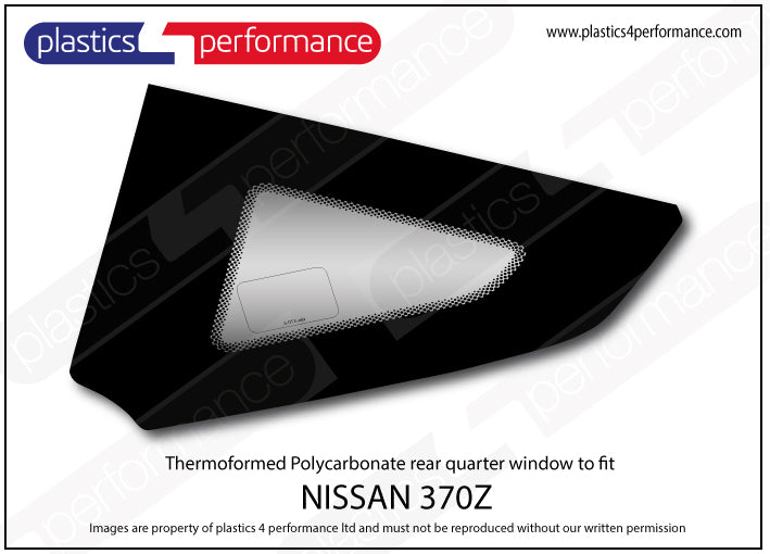 Carica immagine in Galleria Viewer, Vetri in Policarbonato per Nissan 370Z