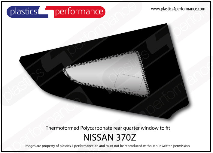 Carica immagine in Galleria Viewer, Vetri in Policarbonato per Nissan 370Z