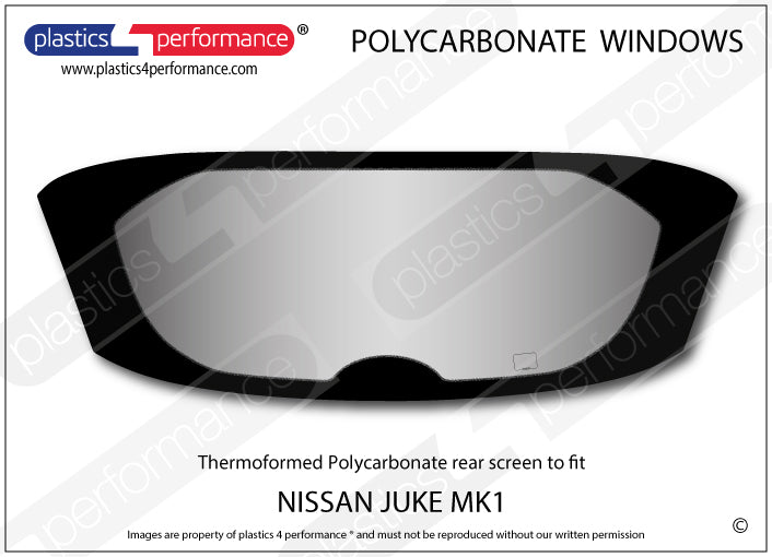 Carica immagine in Galleria Viewer, Vetri in Policarbonato per Nissan Juke F15
