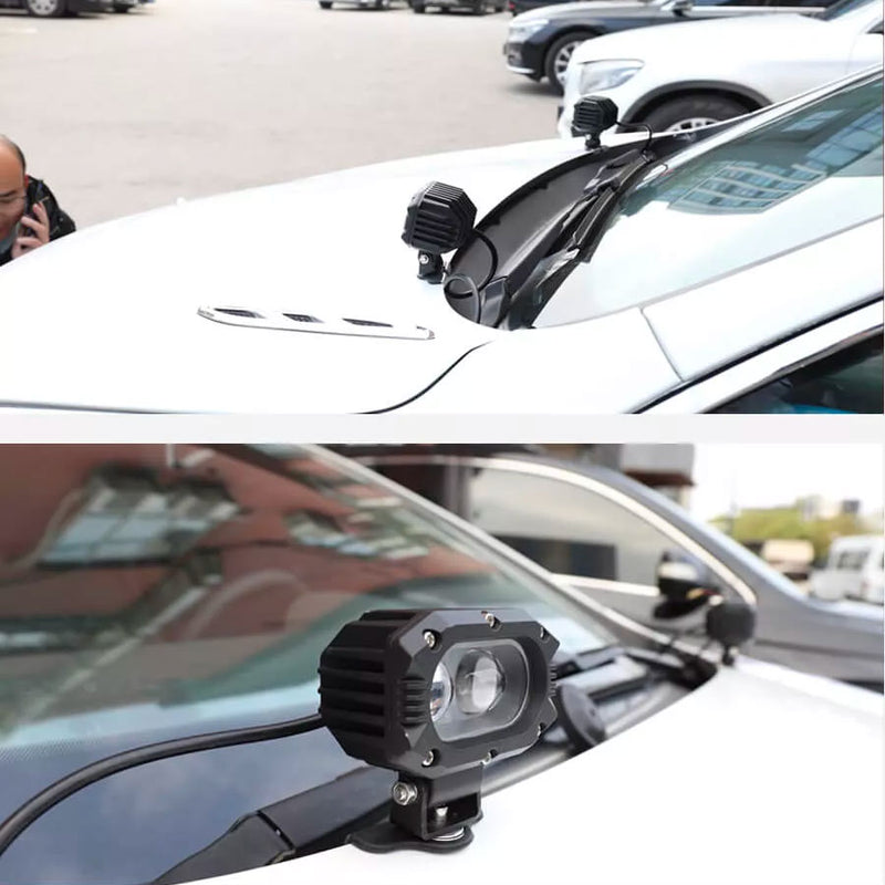 Carica immagine in Galleria Viewer, Supporti LED Universali per Cofano (la coppia)