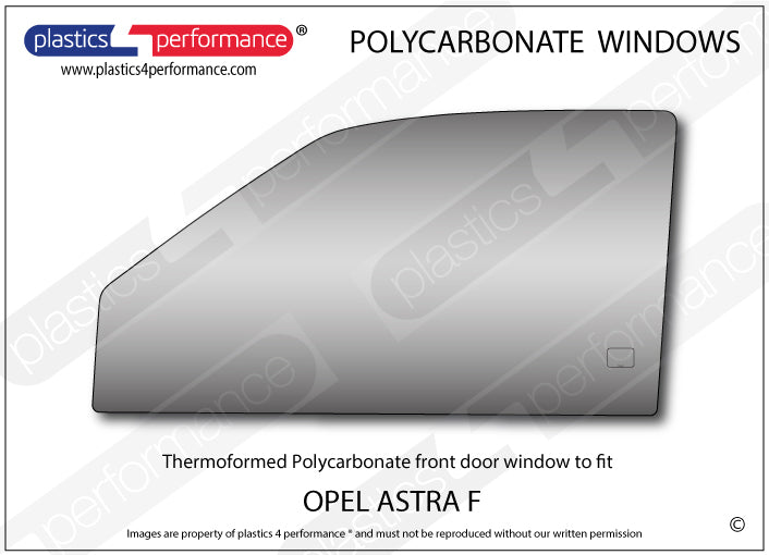 Carica immagine in Galleria Viewer, Vetri in Policarbonato per Opel Astra F 3 Porte