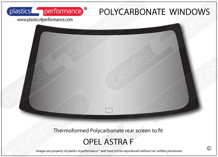 Carica immagine in Galleria Viewer, Vetri in Policarbonato per Opel Astra F 3 Porte