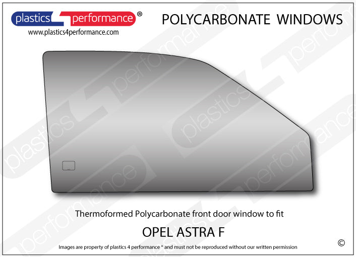 Carica immagine in Galleria Viewer, Vetri in Policarbonato per Opel Astra F 3 Porte