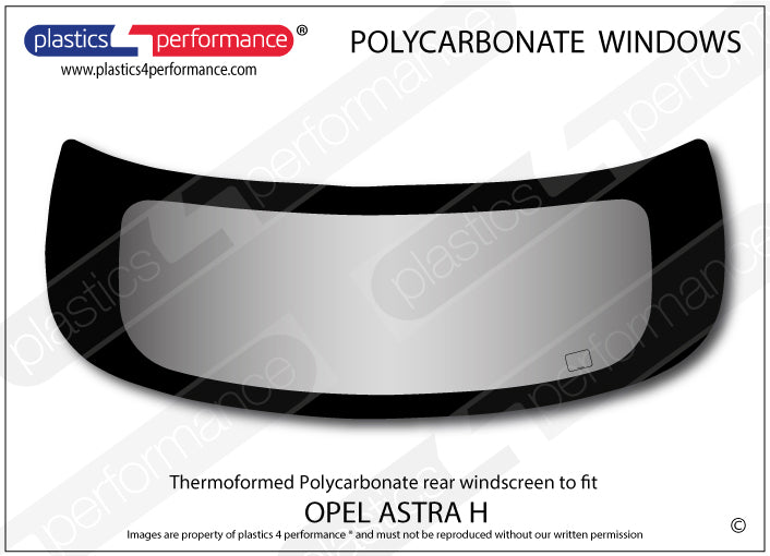 Carica immagine in Galleria Viewer, Vetri in Policarbonato per Opel Astra H 3 Porte