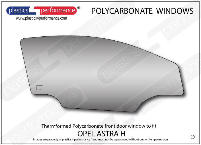 Carica immagine in Galleria Viewer, Vetri in Policarbonato per Opel Astra H 3 Porte