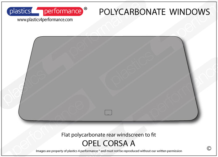 Carica immagine in Galleria Viewer, Vetri in Policarbonato per Opel Corsa A 3 Porte