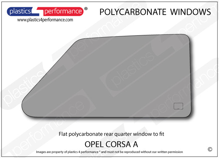 Carica immagine in Galleria Viewer, Vetri in Policarbonato per Opel Corsa A 3 Porte