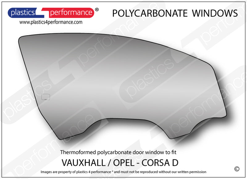Carica immagine in Galleria Viewer, Vetri in Policarbonato per Opel Corsa D