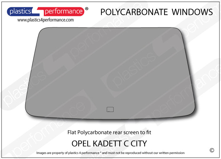 Carica immagine in Galleria Viewer, Vetri in Policarbonato per Opel Kadett C City