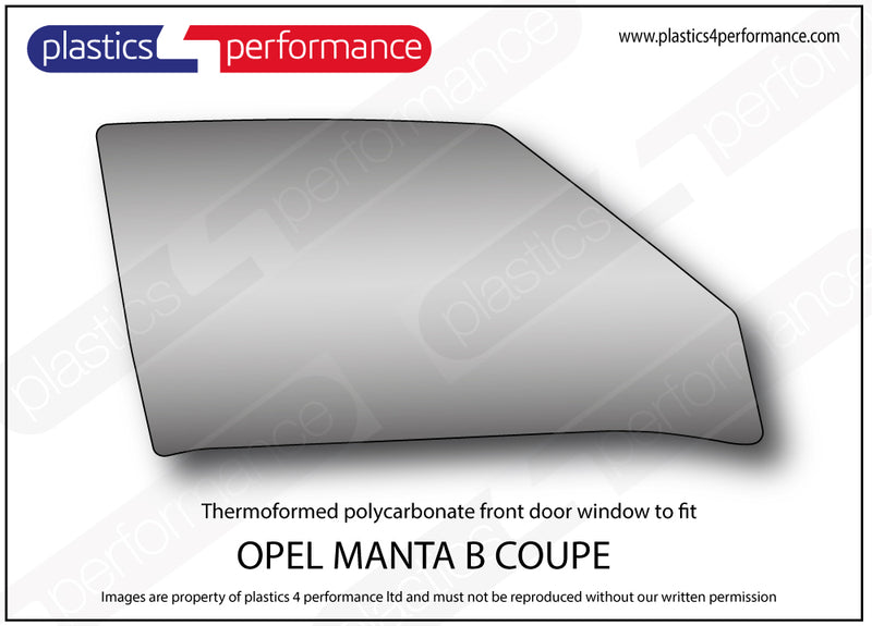 Carica immagine in Galleria Viewer, Vetri in Policarbonato per Opel Manta B Coupé