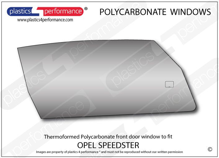 Carica immagine in Galleria Viewer, Vetri in Policarbonato per Opel Speedster