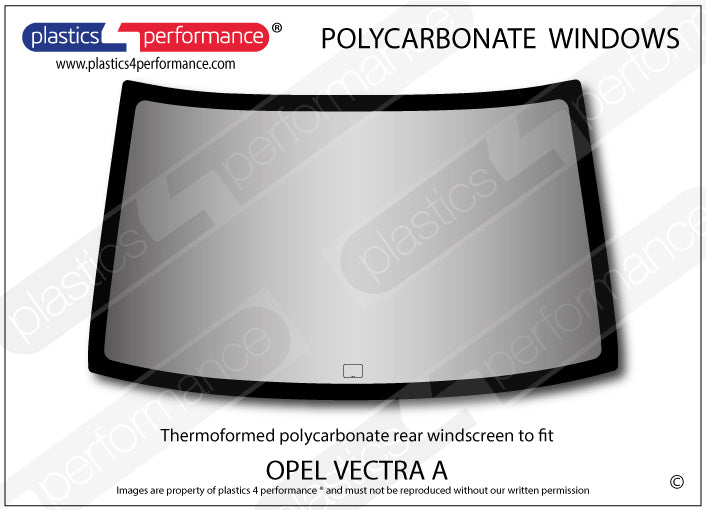 Carica immagine in Galleria Viewer, Vetri in Policarbonato per Opel Vectra A 4 Porte Berlina