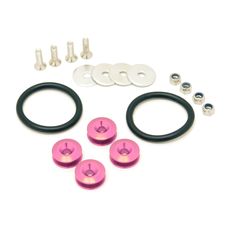 Carica immagine in Galleria Viewer, Kit Elastici di Fissaggio Rapido per Paraurti, Rosa