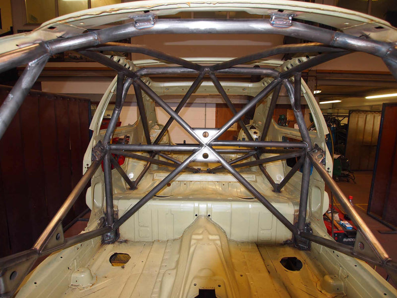 Carica immagine in Galleria Viewer, Roll Bar Multipunto Custom Cages da Saldare per BMW E36 Compact - FIA
