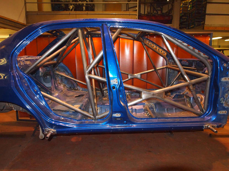 Carica immagine in Galleria Viewer, Roll Bar Multipunto Custom Cages da Saldare per Mitsubishi Lancer Evo 7 (VII) - FIA