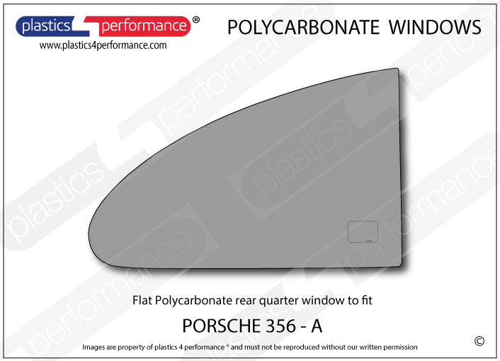 Carica immagine in Galleria Viewer, Vetri in Policarbonato per Porsche 356 A