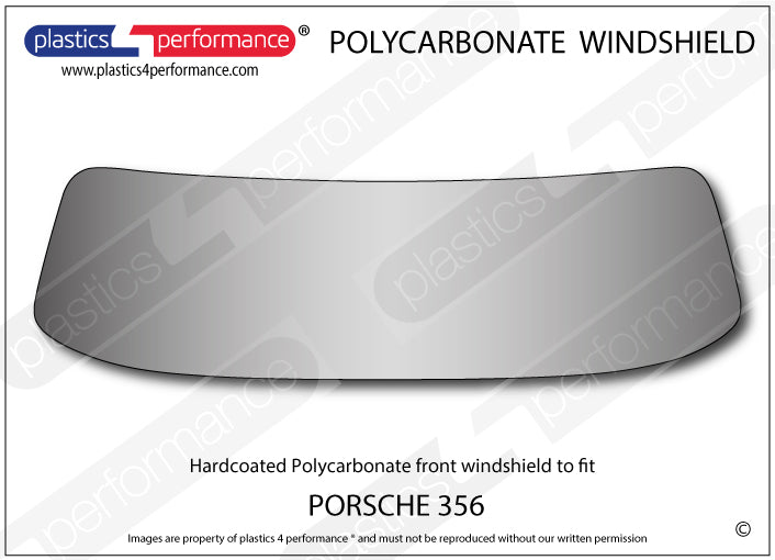 Carica immagine in Galleria Viewer, Vetri in Policarbonato per Porsche 356 A