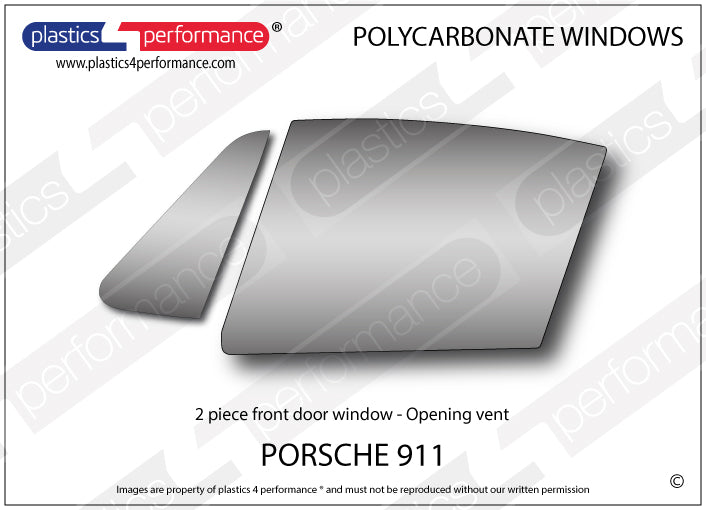 Carica immagine in Galleria Viewer, Vetri in Policarbonato per Porsche 911 Classic (64-89)