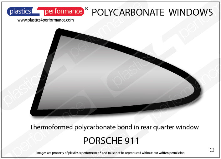 Carica immagine in Galleria Viewer, Vetri in Policarbonato per Porsche 911 Classic (64-89)