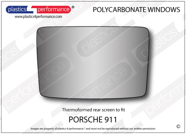 Carica immagine in Galleria Viewer, Vetri in Policarbonato per Porsche 911 Classic (64-89)