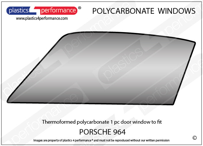 Carica immagine in Galleria Viewer, Vetri in Policarbonato per Porsche 911 (964)