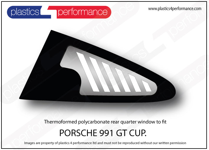 Carica immagine in Galleria Viewer, Vetri in Policarbonato per Porsche 911 GT3 Cup (991)