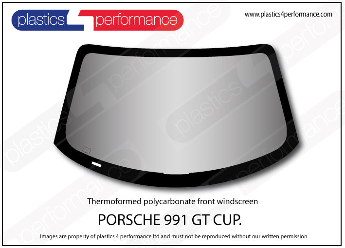 Carica immagine in Galleria Viewer, Vetri in Policarbonato per Porsche 911 GT3 Cup (991)