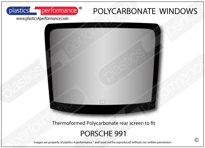 Carica immagine in Galleria Viewer, Vetri in Policarbonato per Porsche 911 (991)