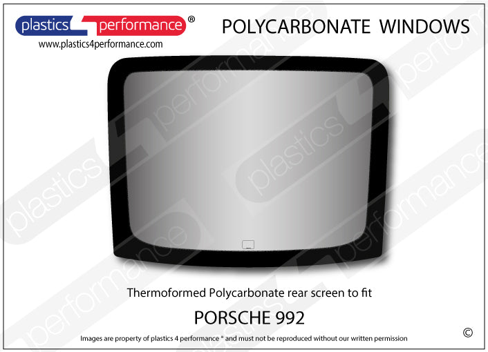Carica immagine in Galleria Viewer, Vetri in Policarbonato per Porsche 911 (992)