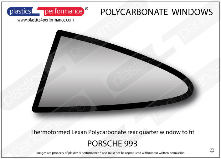 Carica immagine in Galleria Viewer, Vetri in Policarbonato per Porsche 911 (993)