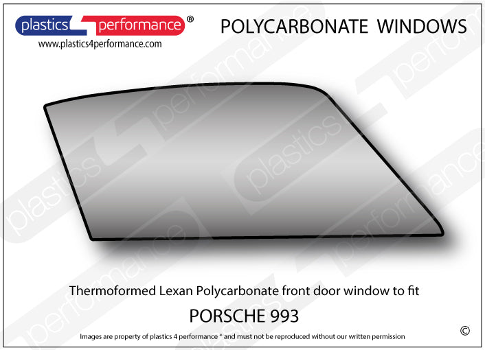 Carica immagine in Galleria Viewer, Vetri in Policarbonato per Porsche 911 (993)