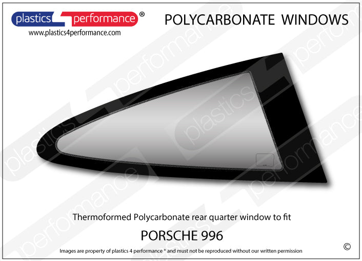Carica immagine in Galleria Viewer, Vetri in Policarbonato per Porsche 911 (996)