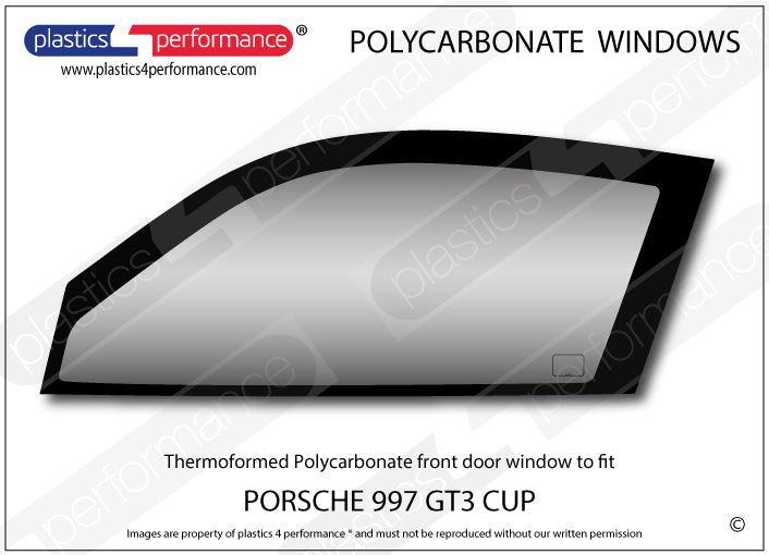 Carica immagine in Galleria Viewer, Vetri in Policarbonato per Porsche 911 GT3 Cup (997)