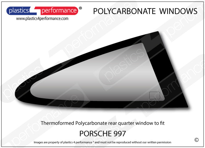Carica immagine in Galleria Viewer, Vetri in Policarbonato per Porsche 911 (997)