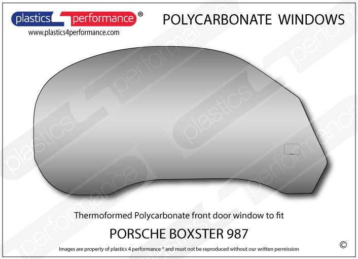 Carica immagine in Galleria Viewer, Vetri in Policarbonato per Porsche Boxster (987)