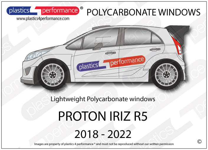Carica immagine in Galleria Viewer, Vetri in Policarbonato per Proton Iriz R5