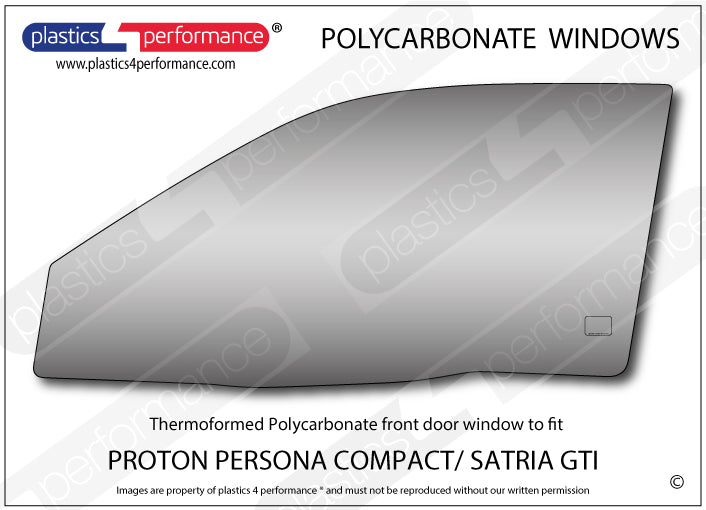 Carica immagine in Galleria Viewer, Vetri in Policarbonato per Proton Satria GTI / Persona Compact