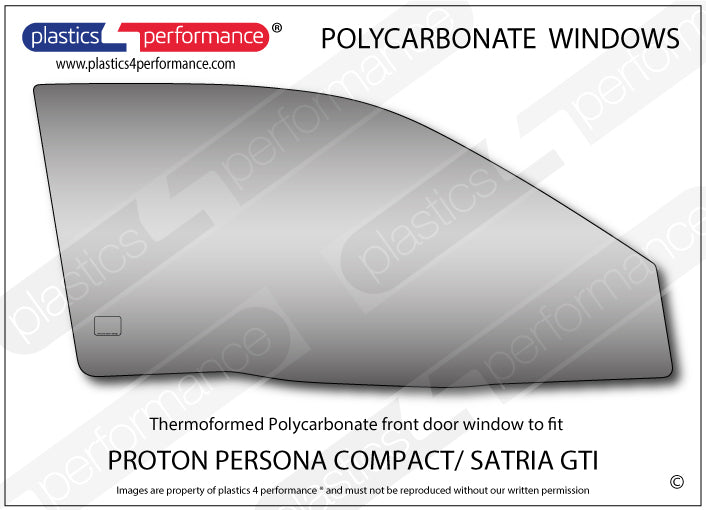 Carica immagine in Galleria Viewer, Vetri in Policarbonato per Proton Satria GTI / Persona Compact