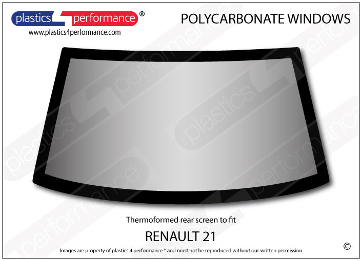 Carica immagine in Galleria Viewer, Vetri in Policarbonato per Renault 21