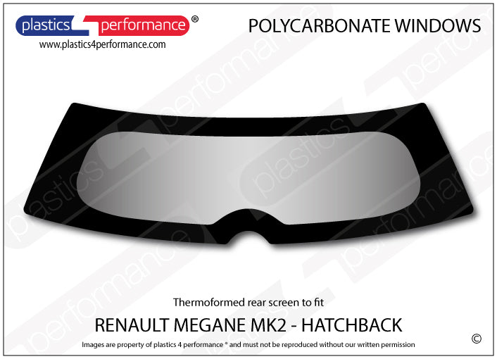 Carica immagine in Galleria Viewer, Vetri in Policarbonato per Renault Megane 2 incluso R26R