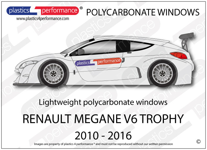 Carica immagine in Galleria Viewer, Vetri in Policarbonato per Renault Megane V6 Trophy