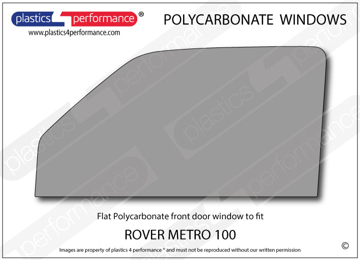 Carica immagine in Galleria Viewer, Vetri in Policarbonato per Rover Metro 100