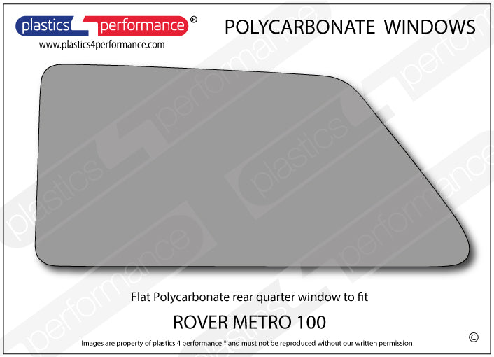 Carica immagine in Galleria Viewer, Vetri in Policarbonato per Rover Metro 100
